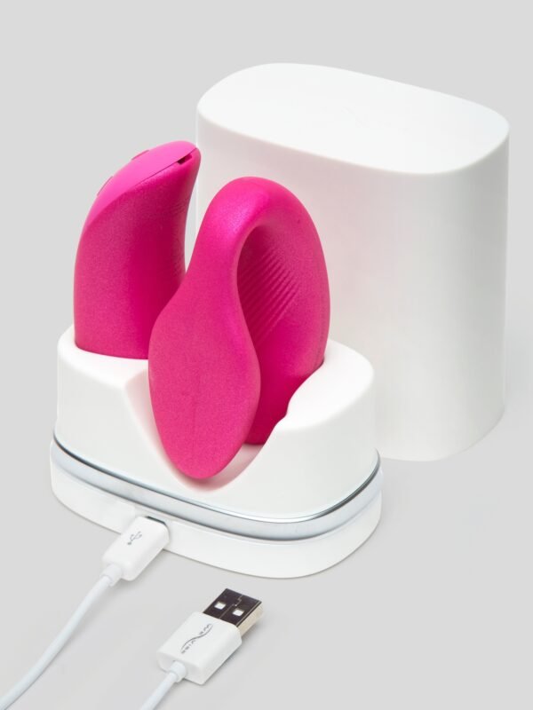 We-Vibe Chorus Cosmic Pink App and Remote Controlled Rechargeable Couple's Vibrator