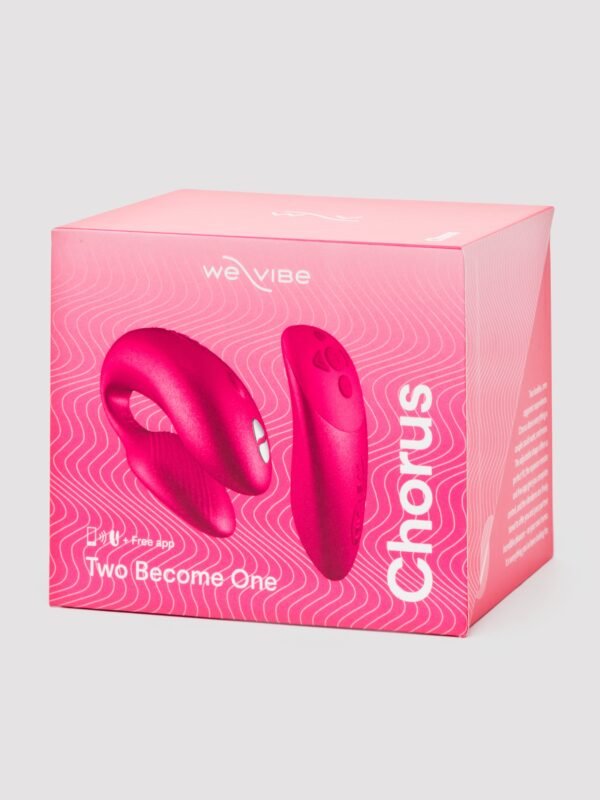We-Vibe Chorus Cosmic Pink App and Remote Controlled Rechargeable Couple's Vibrator