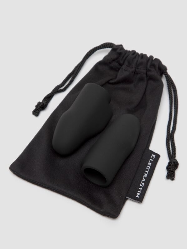 ElectraStim Silicone Noir Electro Finger Sleeves