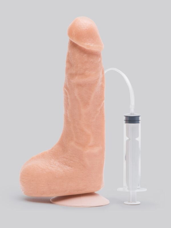 Doc Johnson Bust It Ejaculating Realistic Dildo with Vac-U-Lock 8.5 Inch
