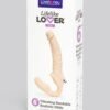 Lifelike Lover Luxe Posable Realistic Vibrating Strapless Strap-On