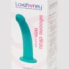Lovehoney Curved Silicone Suction Cup Dildo 8 Inch