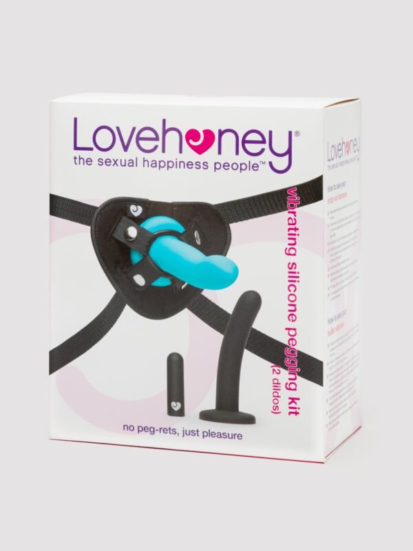 Lovehoney Vibrating Silicone Pegging Kit (4 piece)