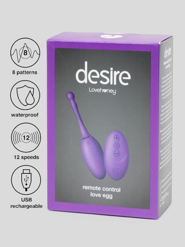 59246_5 Desire Luxury Rechargeable Remote Control Love Egg Vibrator