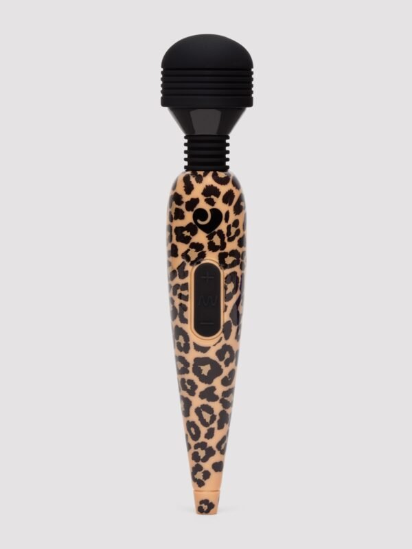 Lovehoney Deluxe Rechargeable Mini Leopard Massage Wand Vibrator