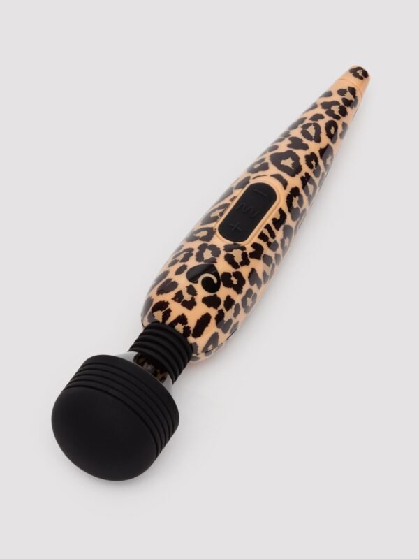Lovehoney Deluxe Rechargeable Mini Leopard Massage Wand Vibrator