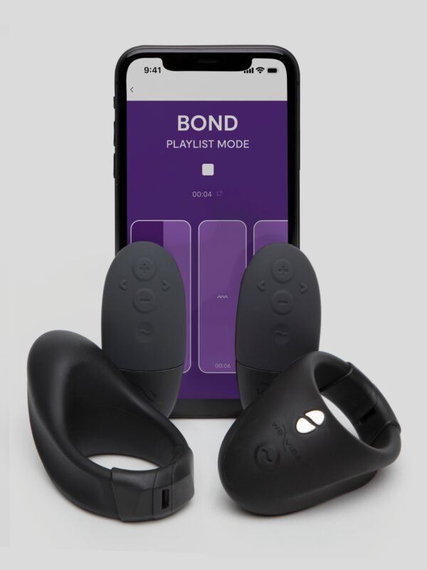 We-Vibe Tease Us Bond Vibrating Silicone Cock Ring Boxed Set