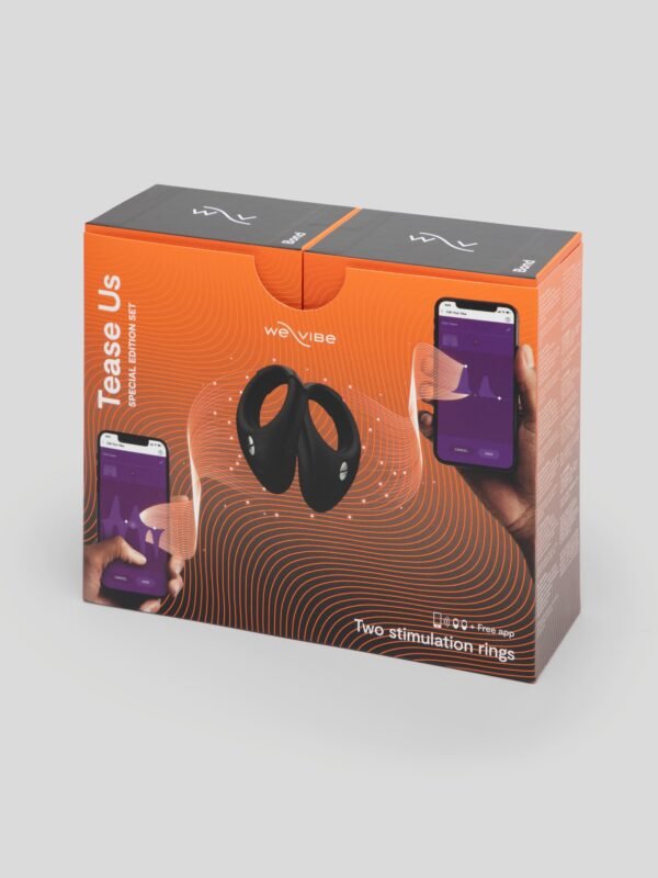 We-Vibe Tease Us Bond Vibrating Silicone Cock Ring Boxed Set