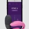 We-Vibe Sync 2 Remote Control and App Rechargeable Couple's Vibrator