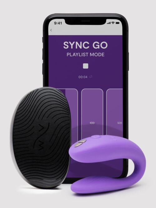 We-Vibe Sync Go App Controlled Rechargeable Clitoral and G-Spot Vibrator