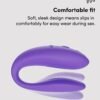We-Vibe Sync Go App Controlled Rechargeable Clitoral and G-Spot Vibrator