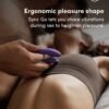 We-Vibe Sync Go App Controlled Rechargeable Clitoral and G-Spot Vibrator