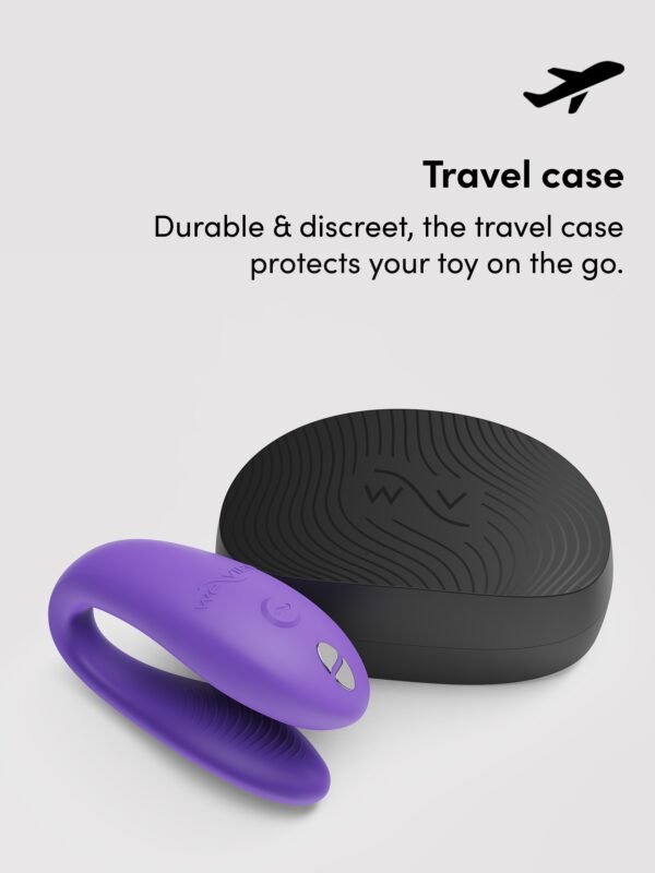 We-Vibe Sync Go App Controlled Rechargeable Clitoral and G-Spot Vibrator