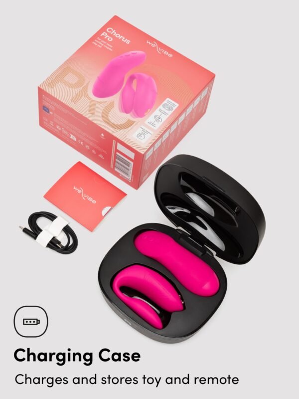 We-Vibe Chorus Pro Electric Pink App and Remote Controlled Couple's Vibrator