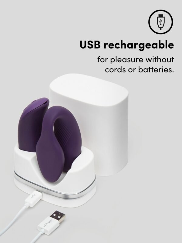 We-Vibe Chorus App and Remote Controlled Rechargeable Couple's Vibrator