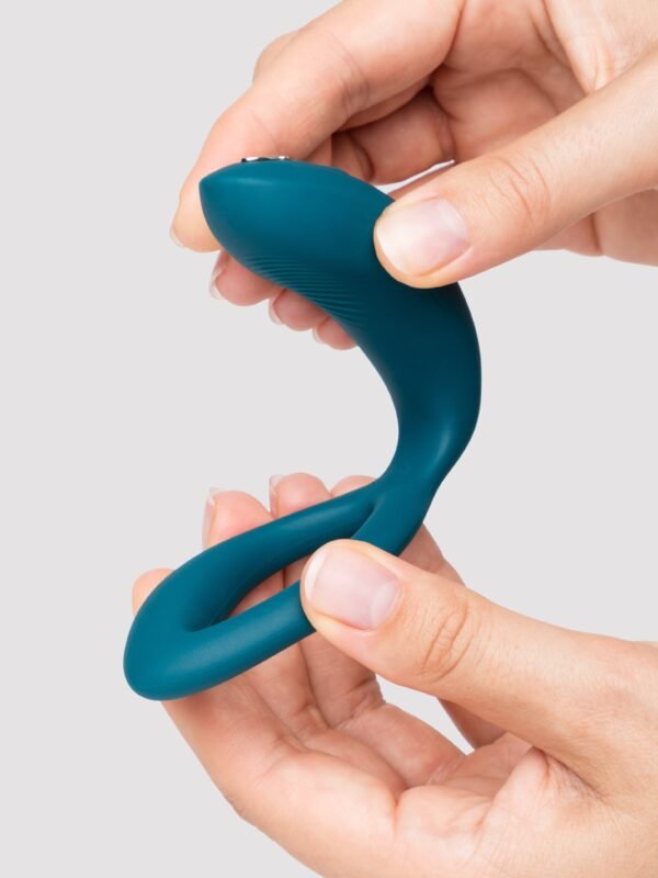 We-Vibe Sync O Velvet Green Remote Control and App Rechargeable Couple's Vibrator