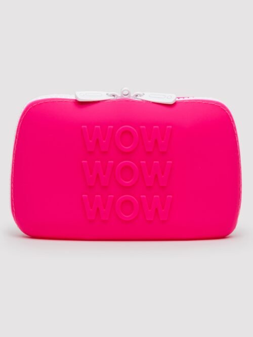 Happy Rabbit WOW Small Silicone Zipper Storage Case