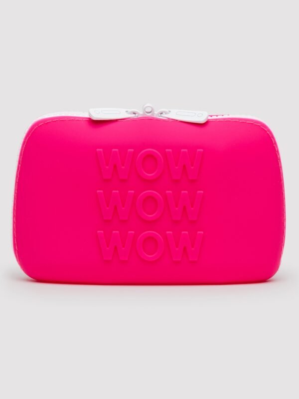 Happy Rabbit WOW Small Silicone Zipper Storage Case