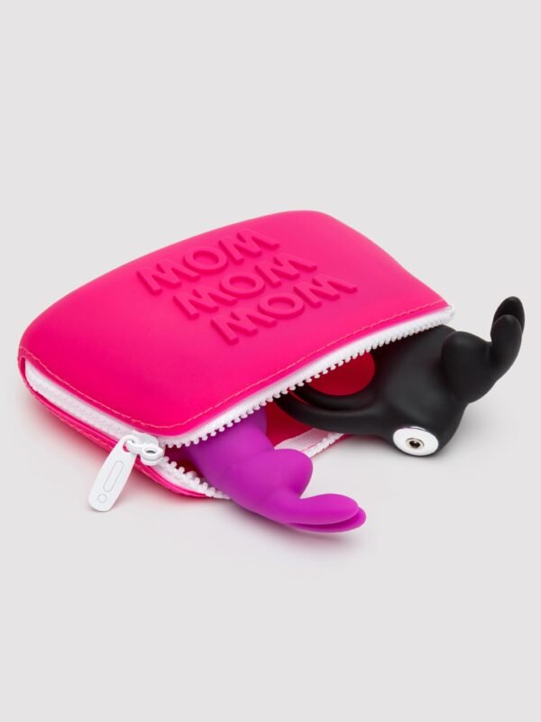 Happy Rabbit WOW Small Silicone Zipper Storage Case