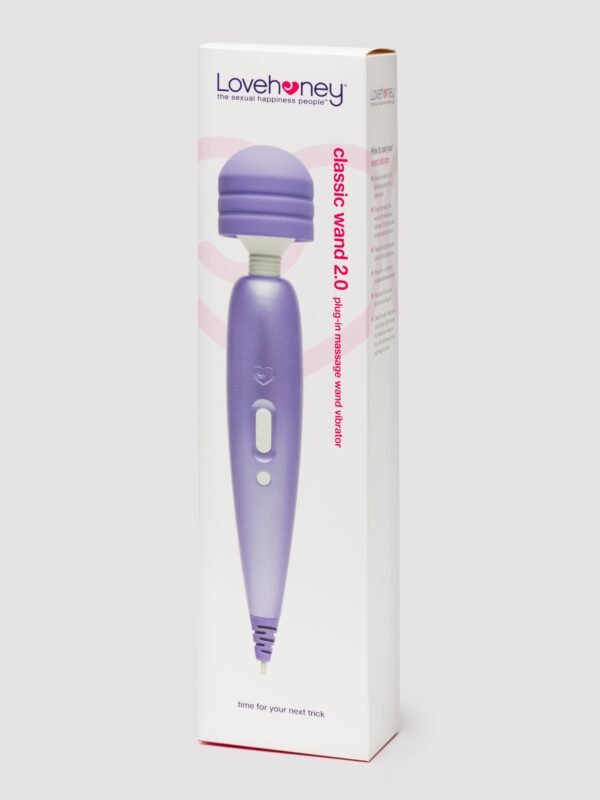 Lovehoney Classic Wand 2.0 Extra Powerful Multispeed Mains Powered Wand Vibrator
