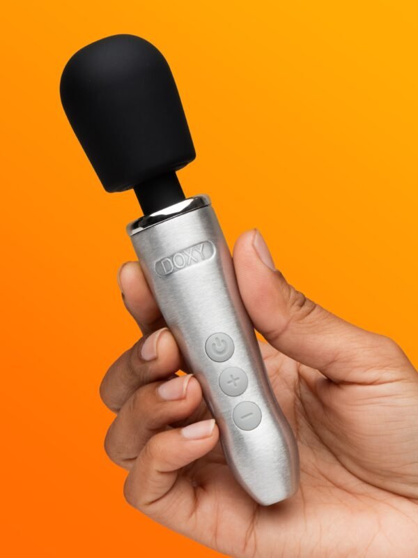 Doxy Go Extra Powerful Rechargeable Travel Mini Wand Massager