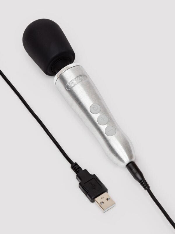 Doxy Go Extra Powerful Rechargeable Travel Mini Wand Massager