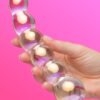 Lovehoney Beaded Sensual Glass Dildo 7 Inch