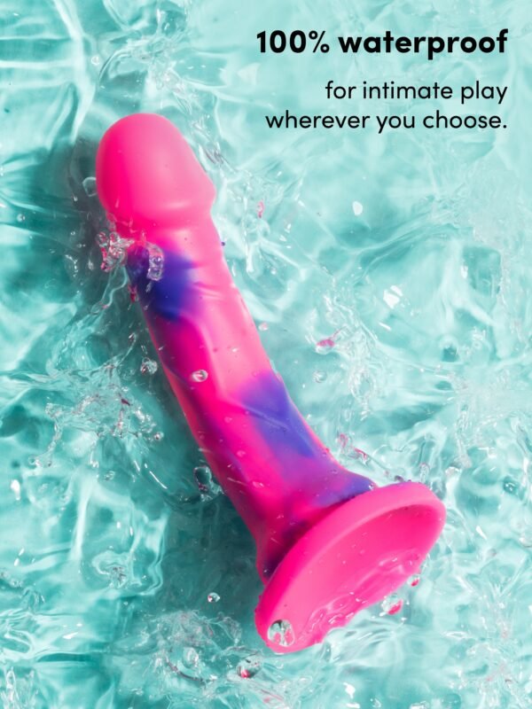 Lifelike Lover Luxe Realistic Multicoloured Silicone Dildo 7 Inch