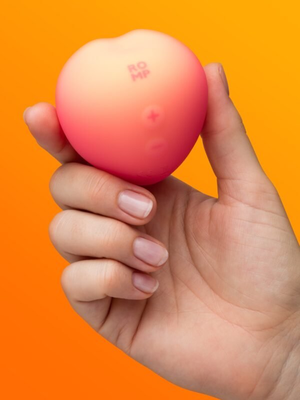 ROMP Pink Peach Rechargeable Clitoral Stimulator