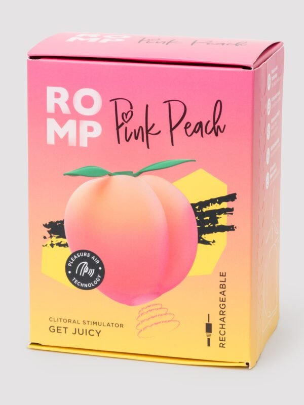 ROMP Pink Peach Rechargeable Clitoral Stimulator