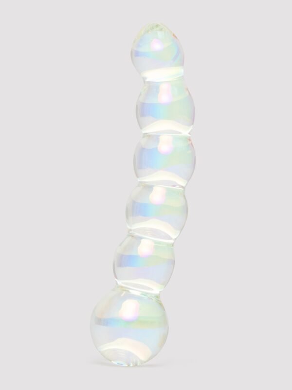 Lovehoney Beaded Sensual Glass Dildo 7 Inch