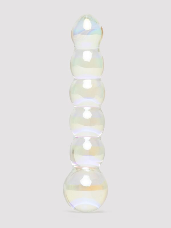 Lovehoney Beaded Sensual Glass Dildo 7 Inch