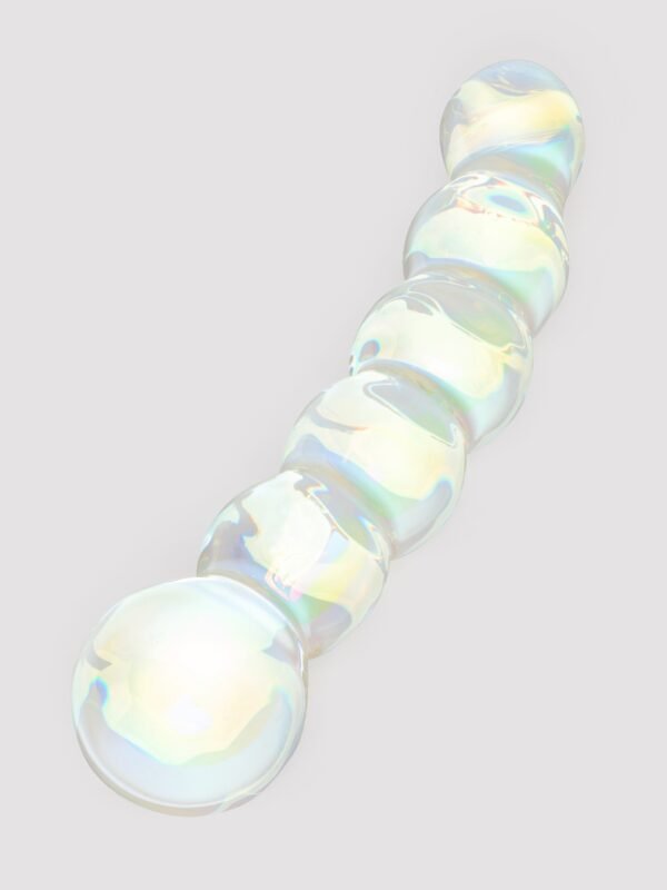 Lovehoney Beaded Sensual Glass Dildo 7 Inch