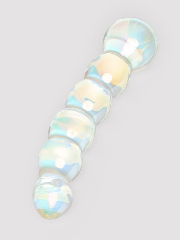 Lovehoney Beaded Sensual Glass Dildo 7 Inch