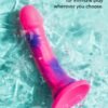 Lifelike Lover Luxe Realistic Multicoloured Silicone Dildo 7 Inch