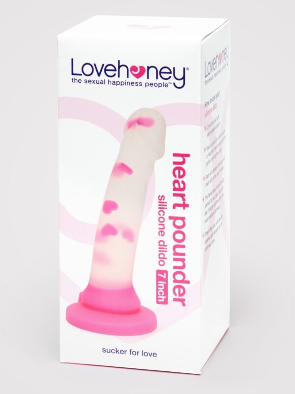 Lovehoney Heart Pounder Silicone Dildo 7 Inch