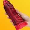 86883_2 Lovehoney Pleasure Quest Girthy Fire Dragon Dildo