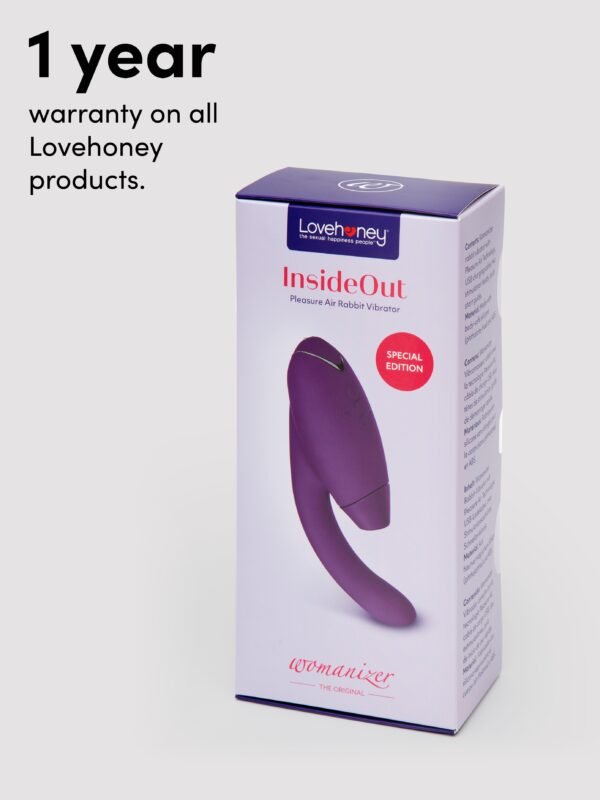 Womanizer X Lovehoney InsideOut Rechargeable G-Spot and Clitoral Stimulator