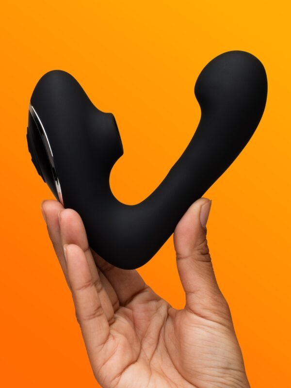 Fifty Shades of Grey Greedy Girl Duet Dual Stimulator with Clitoral Suction