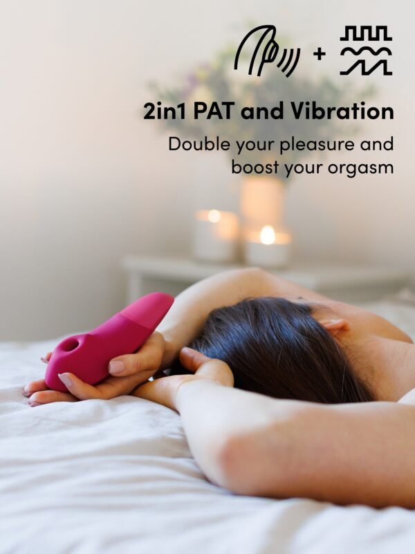 Womanizer Enhance Pink Pleasure Air Clitoral Vibrator