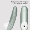 Womanizer Pro Sage Green Rechargeable Clitoral Suction Stimulator