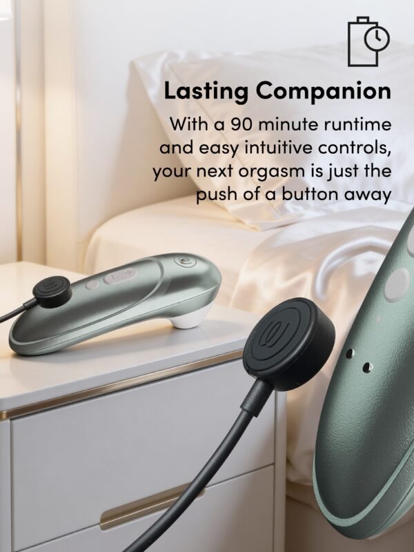 Womanizer Pro Sage Green Rechargeable Clitoral Suction Stimulator