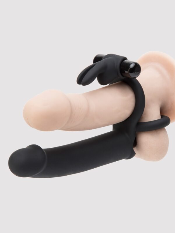 67373_1 Lovehoney Double Fun Vibrating Rabbit Double Penetration Strap-On