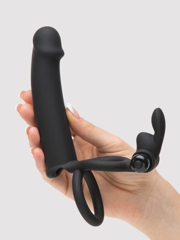 67373_4 Lovehoney Double Fun Vibrating Rabbit Double Penetration Strap-On
