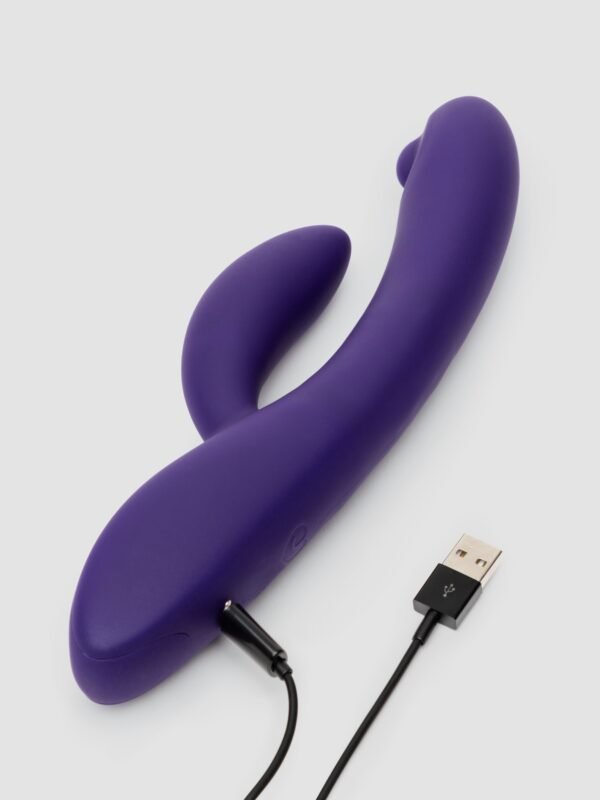 84567_3 Lovehoney Dream Rabbit Pulsing Silicone Rechargeable Rabbit Vibrator
