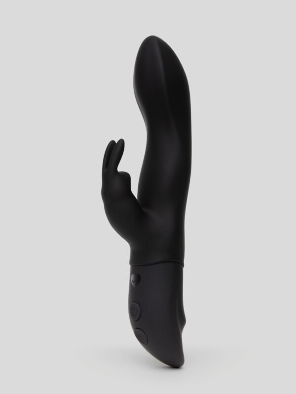 84903_1 Lovehoney Bigs Bunny Girthy Rechargeable Rabbit Vibrator - Black
