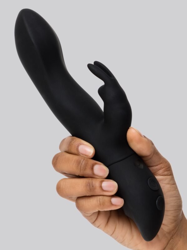 84903_4 Lovehoney Bigs Bunny Girthy Rechargeable Rabbit Vibrator - Black