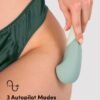 86810_5 Womanizer Vibe Green Rechargeable Clitoral Vibrator