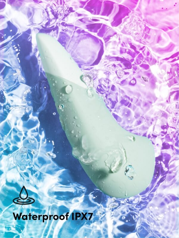86810_7 Womanizer Vibe Green Rechargeable Clitoral Vibrator