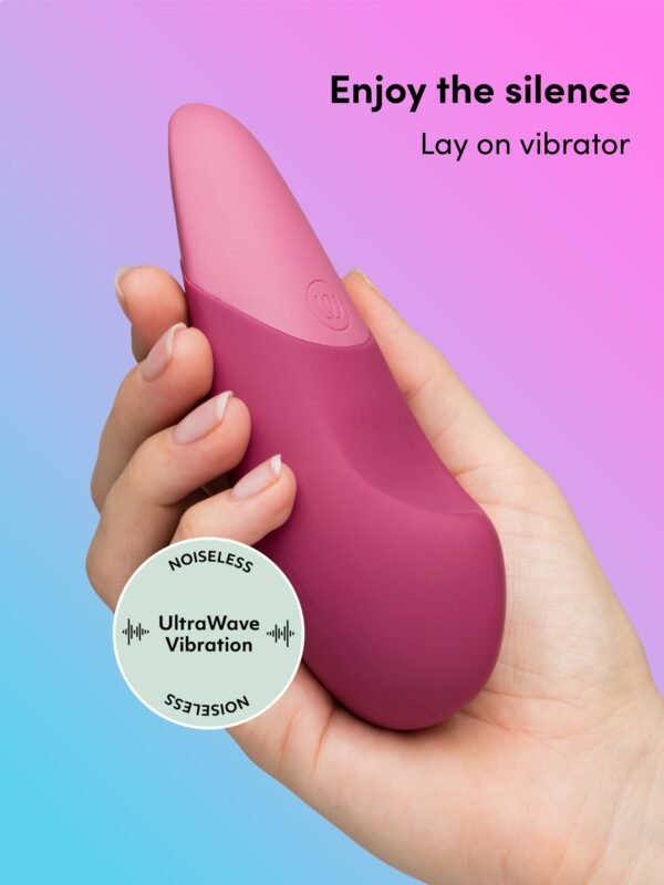 86812_2 Womanizer Vibe Pink Rechargeable Clitoral Vibrator